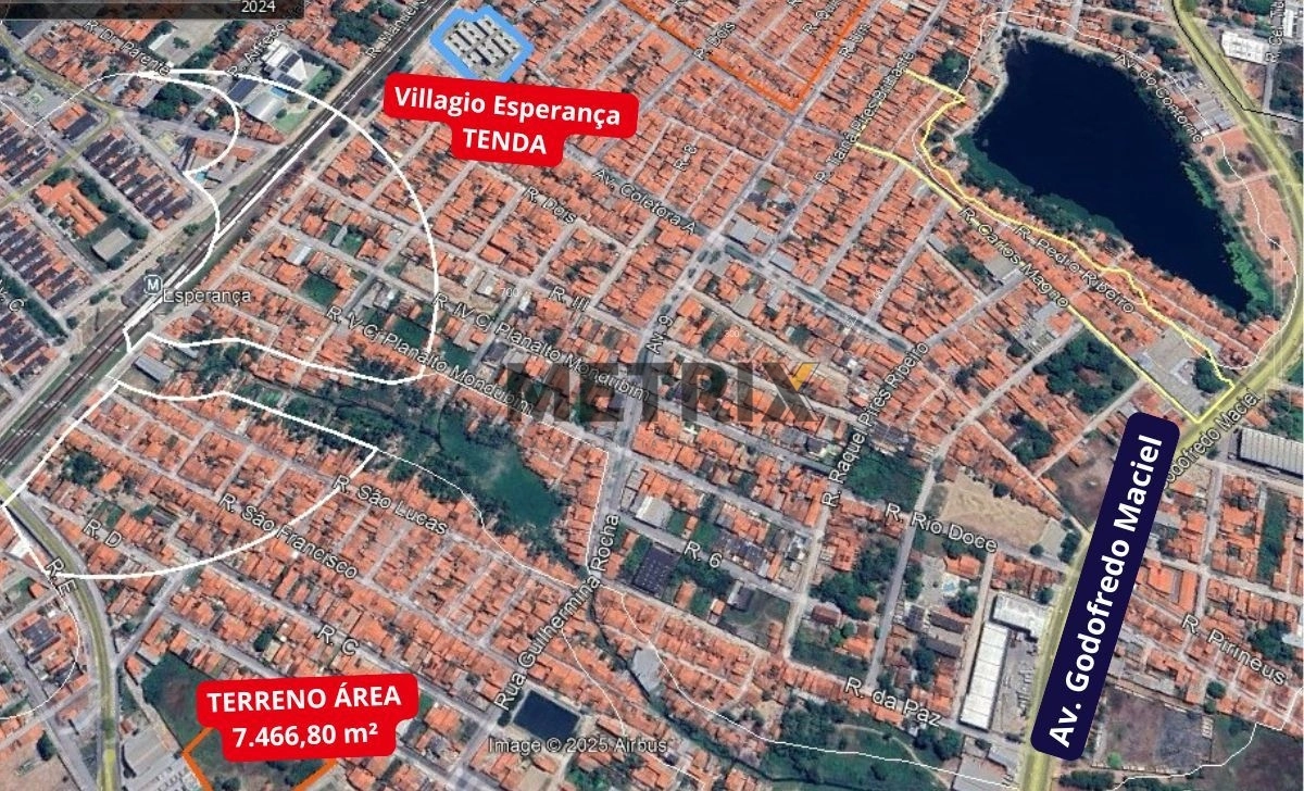 Terreno de 7.644 m² na Maraponga