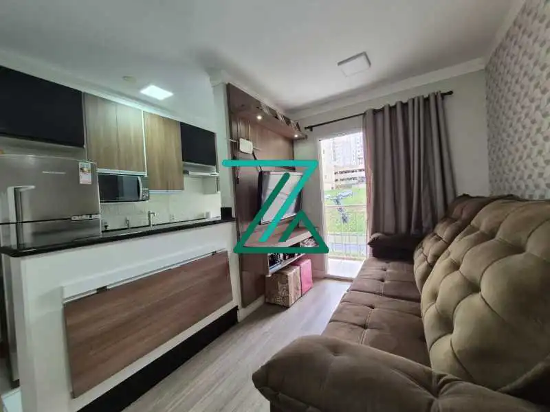 Apartamento à Venda de 49m² 2 Dormitórios e Porteira Fechada no Condomínio Vista Park no bairro Ponte São João em Jundiaí SP