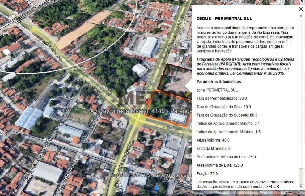 Terreno comercial de 7.180 m² na Av. Godofredo Maciel - Oportunidade