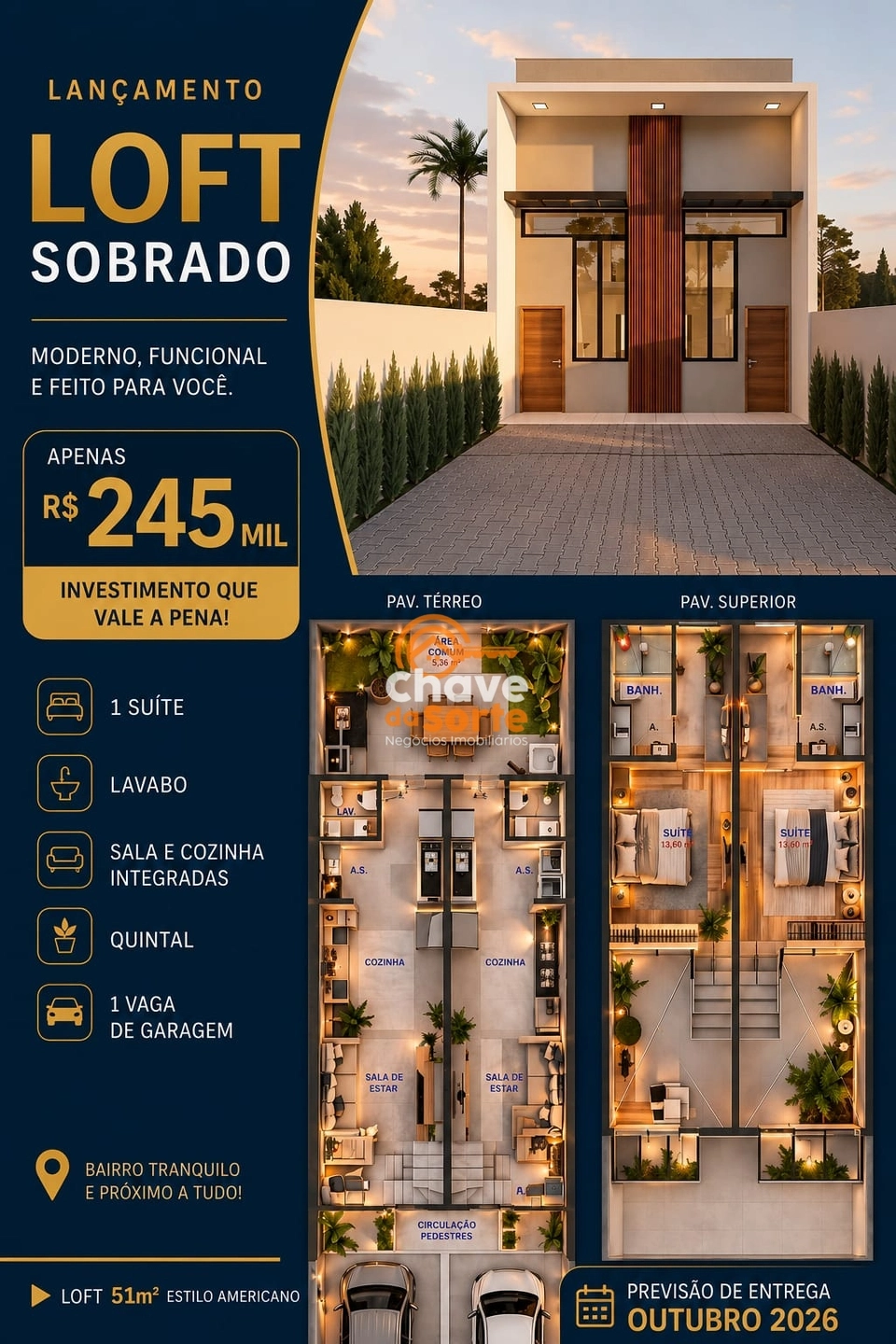 Loft | Venda | Jardim Aeroporto