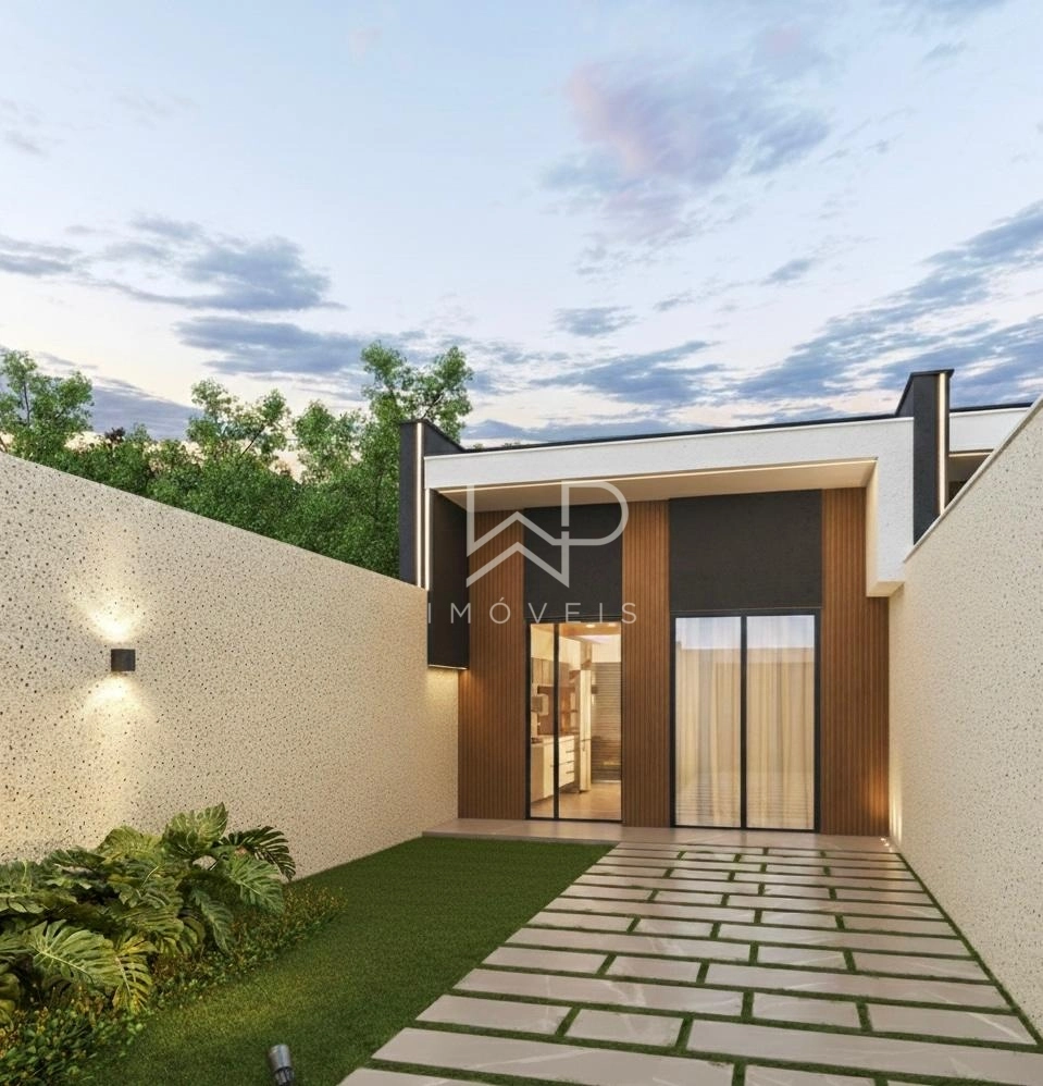 Casas Planas à Venda no Eusébio com 3 Quartos e Projeto Moderno a partir de R$ 399 mil