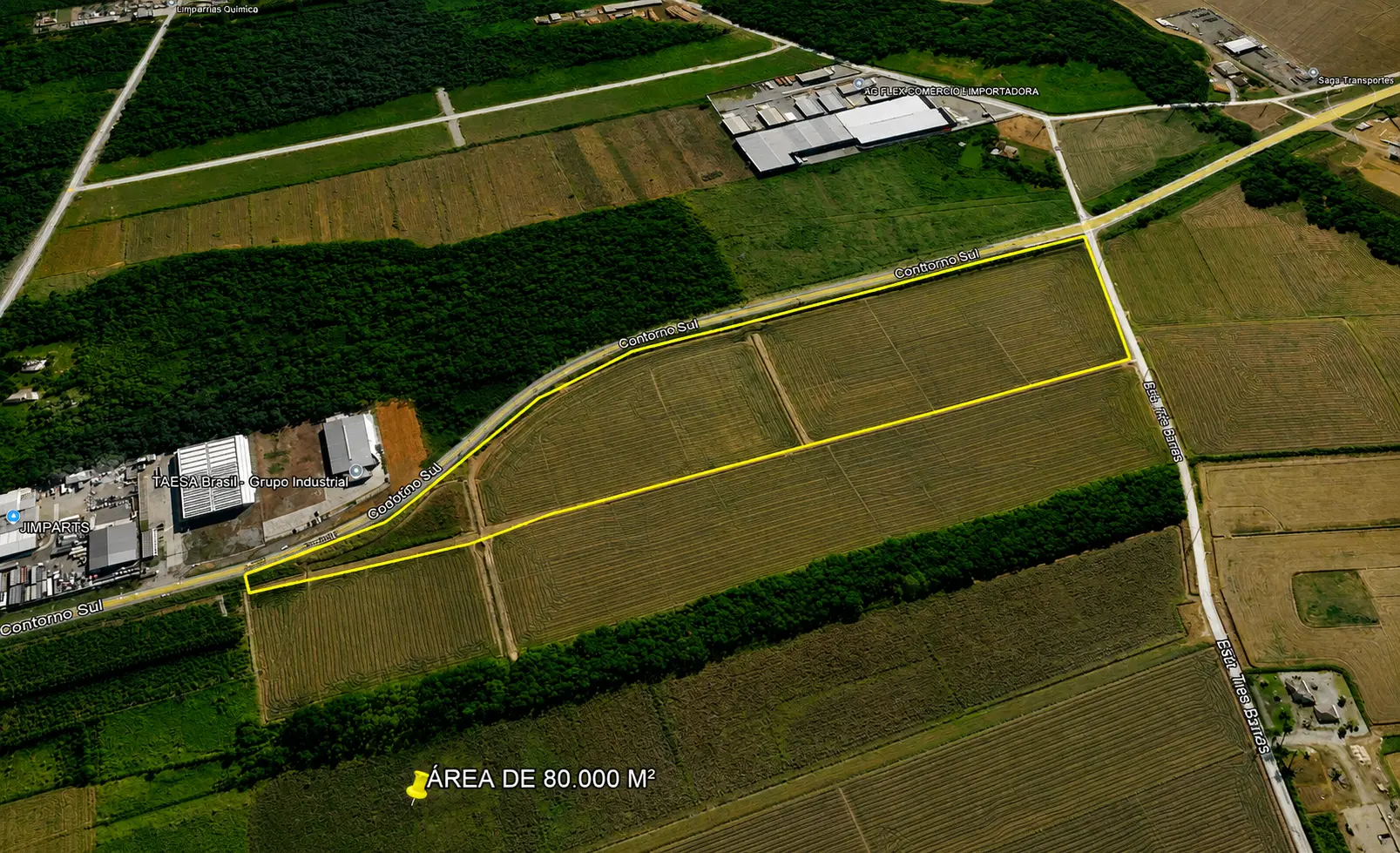 Área industrial | Venda | Garuva
