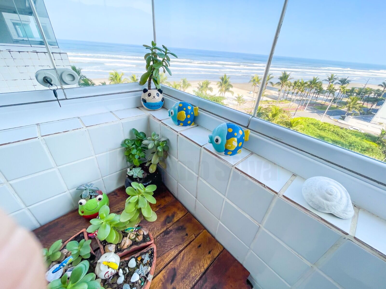 Apartamento com vista para o mar a venda lazer completo em Praia Grande SP