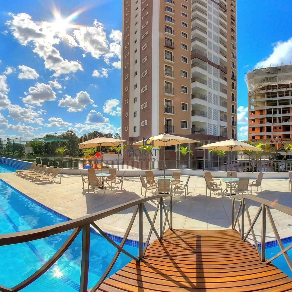 Apartamento com 3 dormitórios sendo 1 suíte, 102 m² para locação por R$ 6.500/mês + IPTU + Condominío | The Park View - Indaiatuba/SP