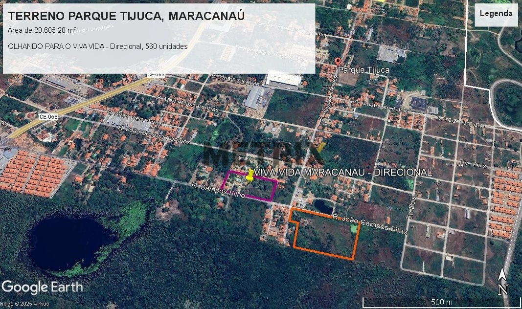 Terreno à venda, 9600 m² por R$ 1.440.000,00 - Parque Tijuca - Maracanaú/CE