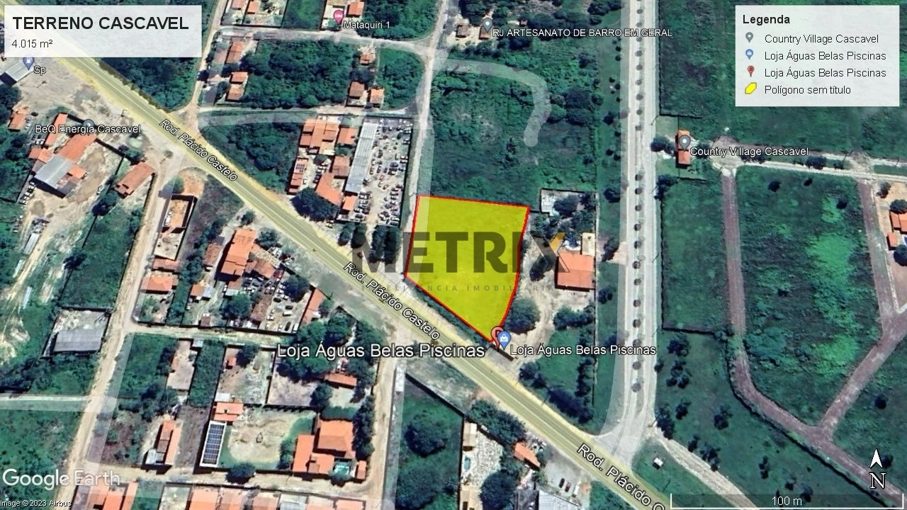 Terreno à venda, 4015 m² por R$ 250.000,00 - Cascavel - Cascavel/CE