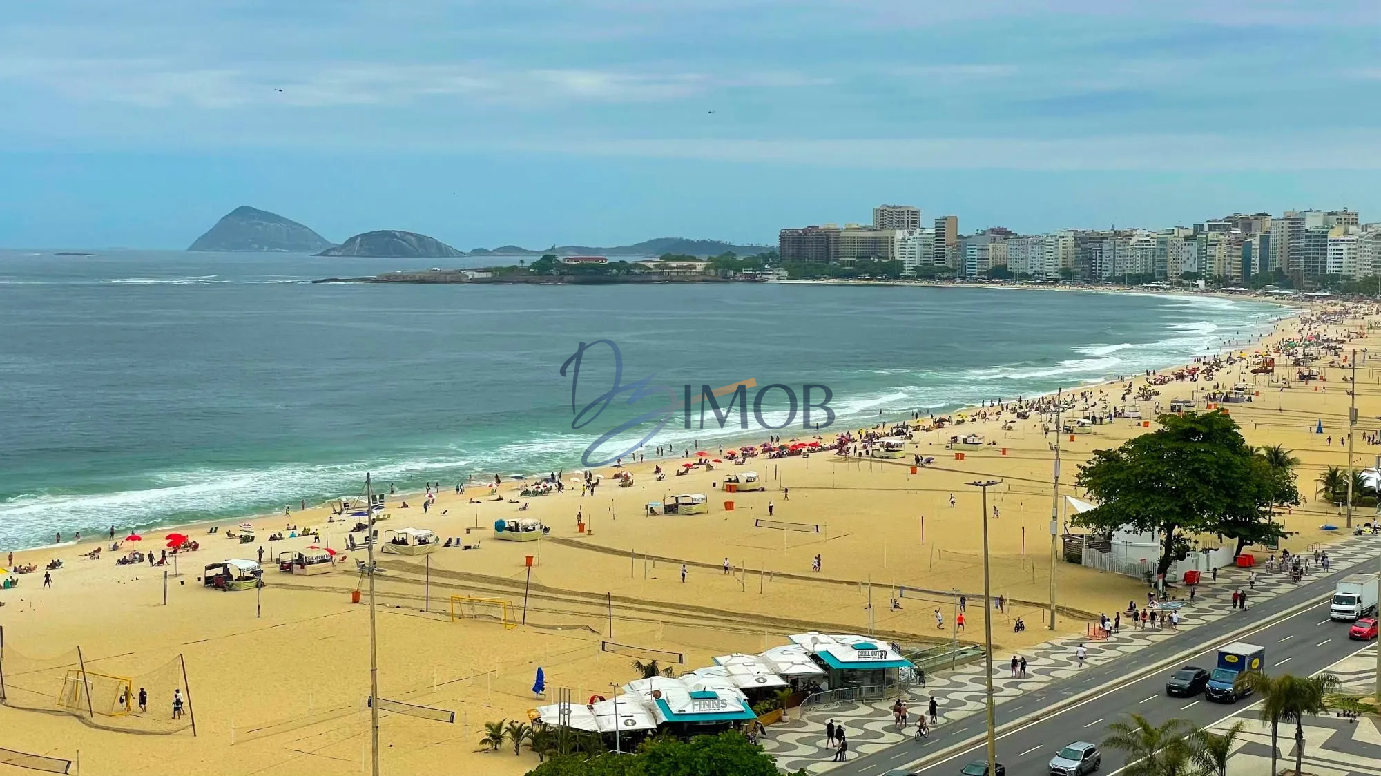 Cobertura Vista Mar na Av. Atlântica em Copacabana