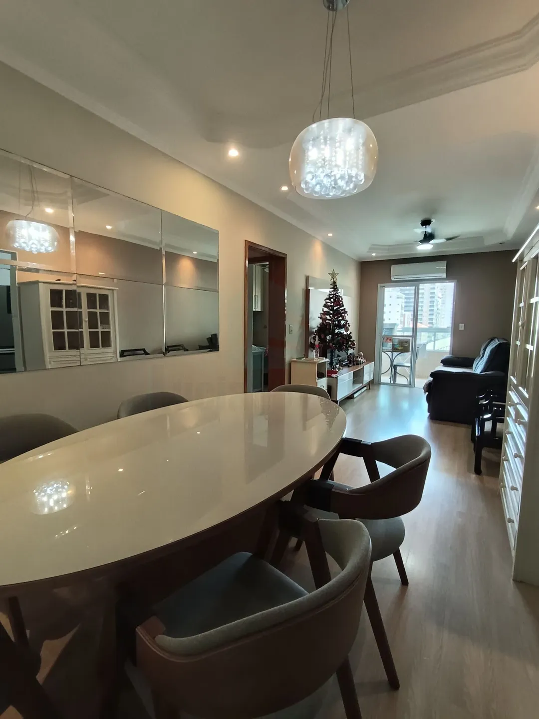 Apartamento na praia com vista mar no Canto do Forte