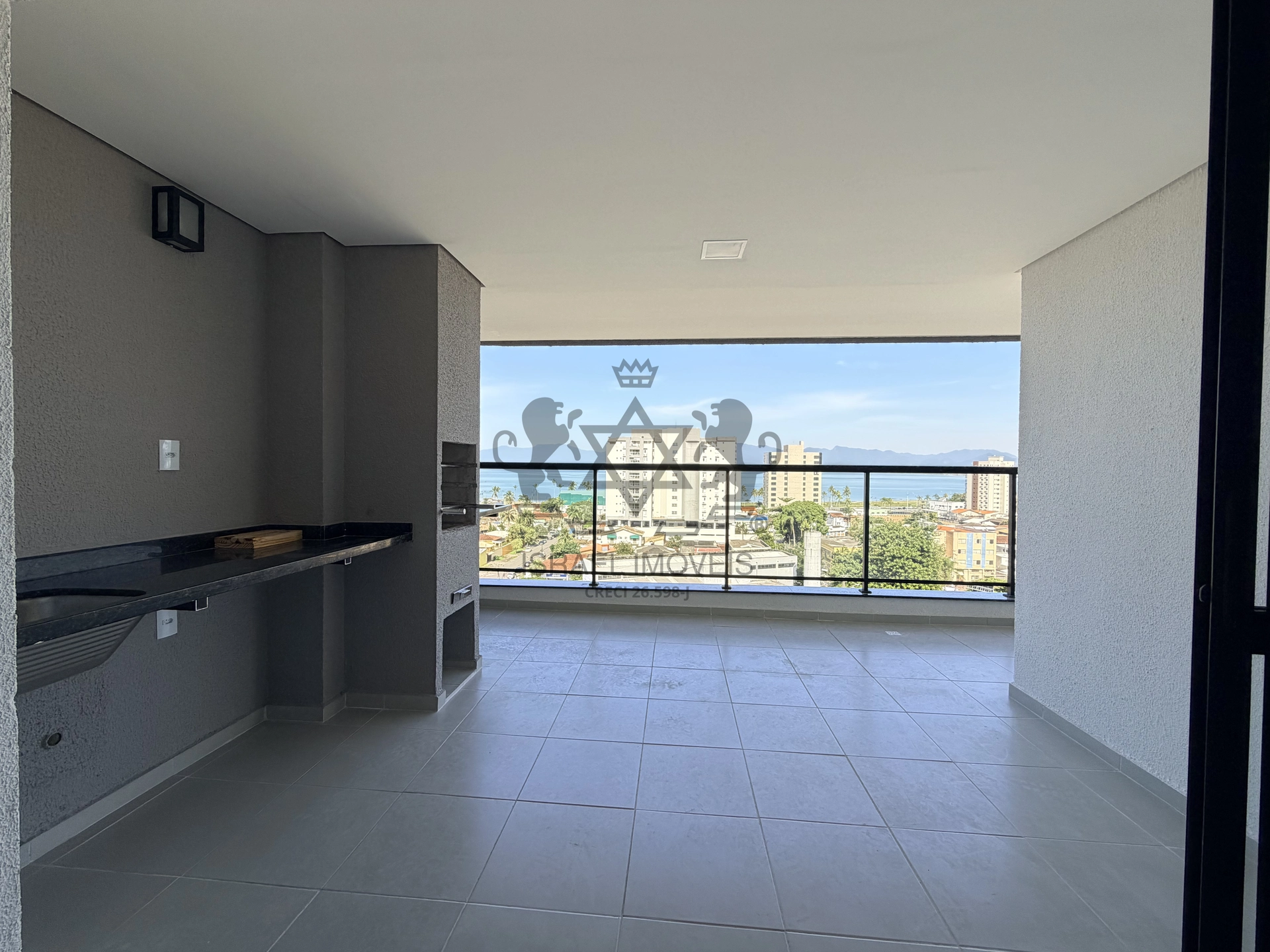  APARTAMENTO NOVO • 2 DORMS (1 SUÍTE) • VARANDA GOURMET • VISTA MAR - BAIRRO SUMARE