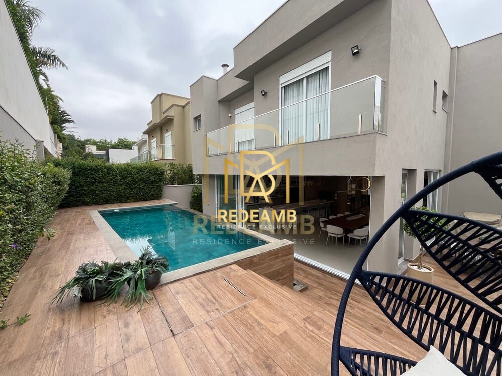 Casa Alto Padrão Mobiliado no Gênesis 1 - Santana De Parnaíba