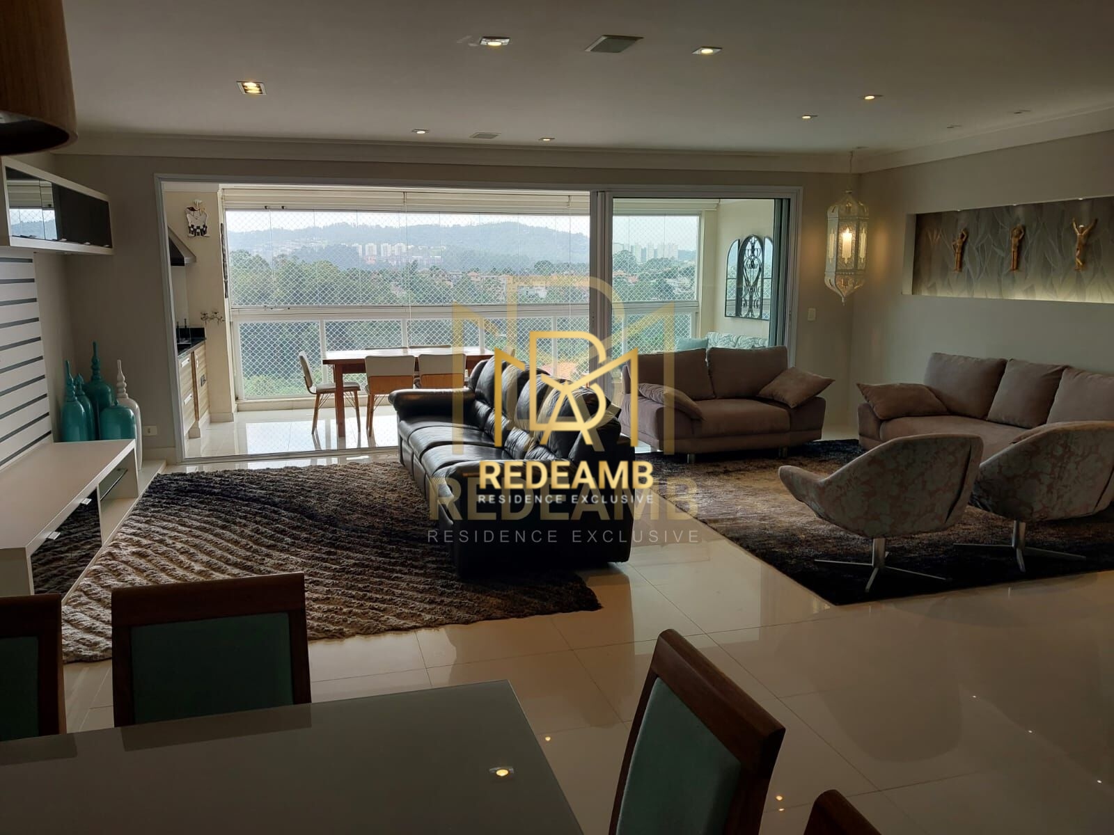Apartamento Alto Padrão com 182m², 03 dormitórios, sendo 03 suítes, no Edifício Verone - Alphaville, Barueri-SP