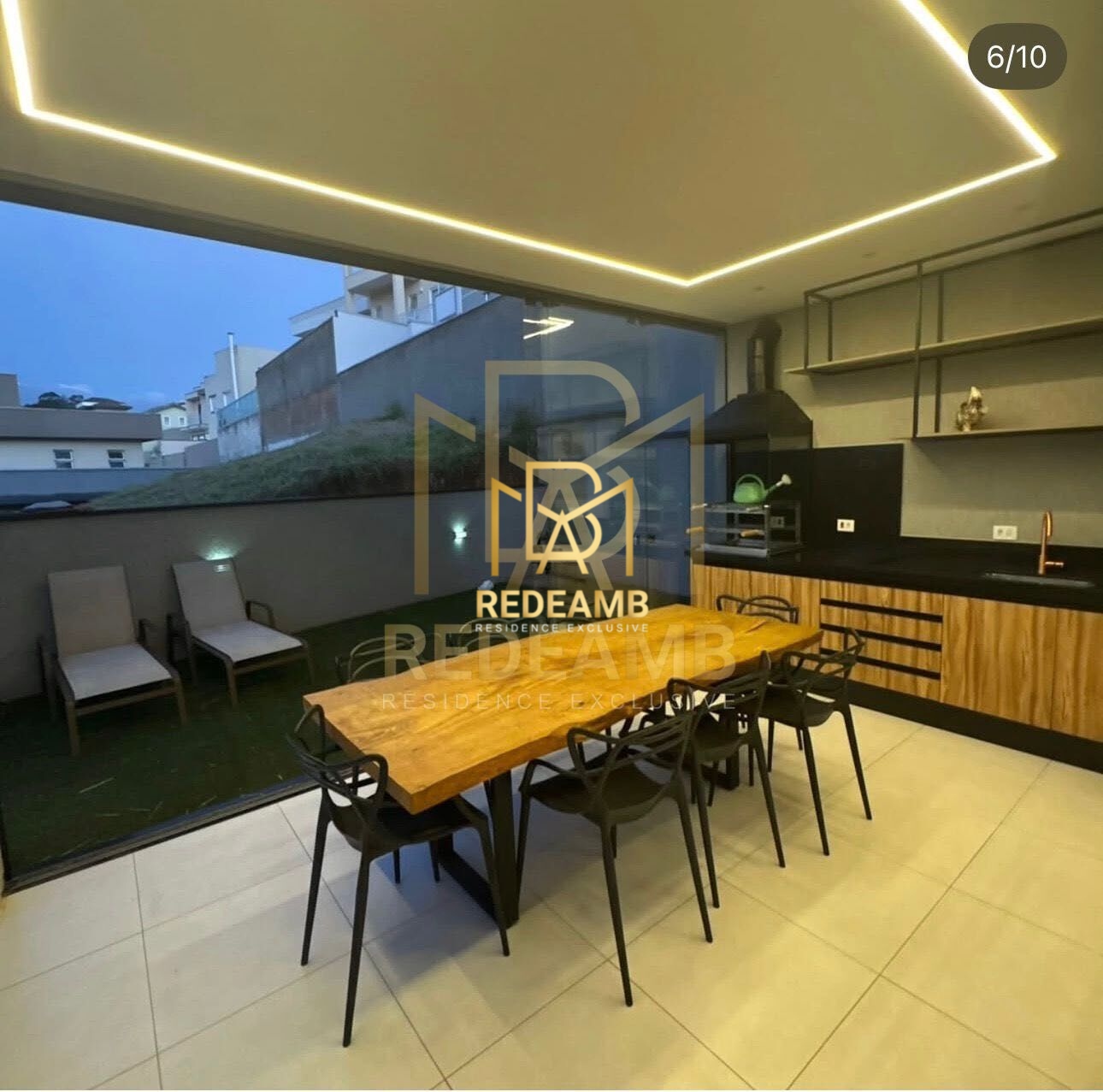 Casa Alto Padrão Mobiliada para Locação com 221m2, 3 suites no Condomínio New Ville em Santana de Parnaíba