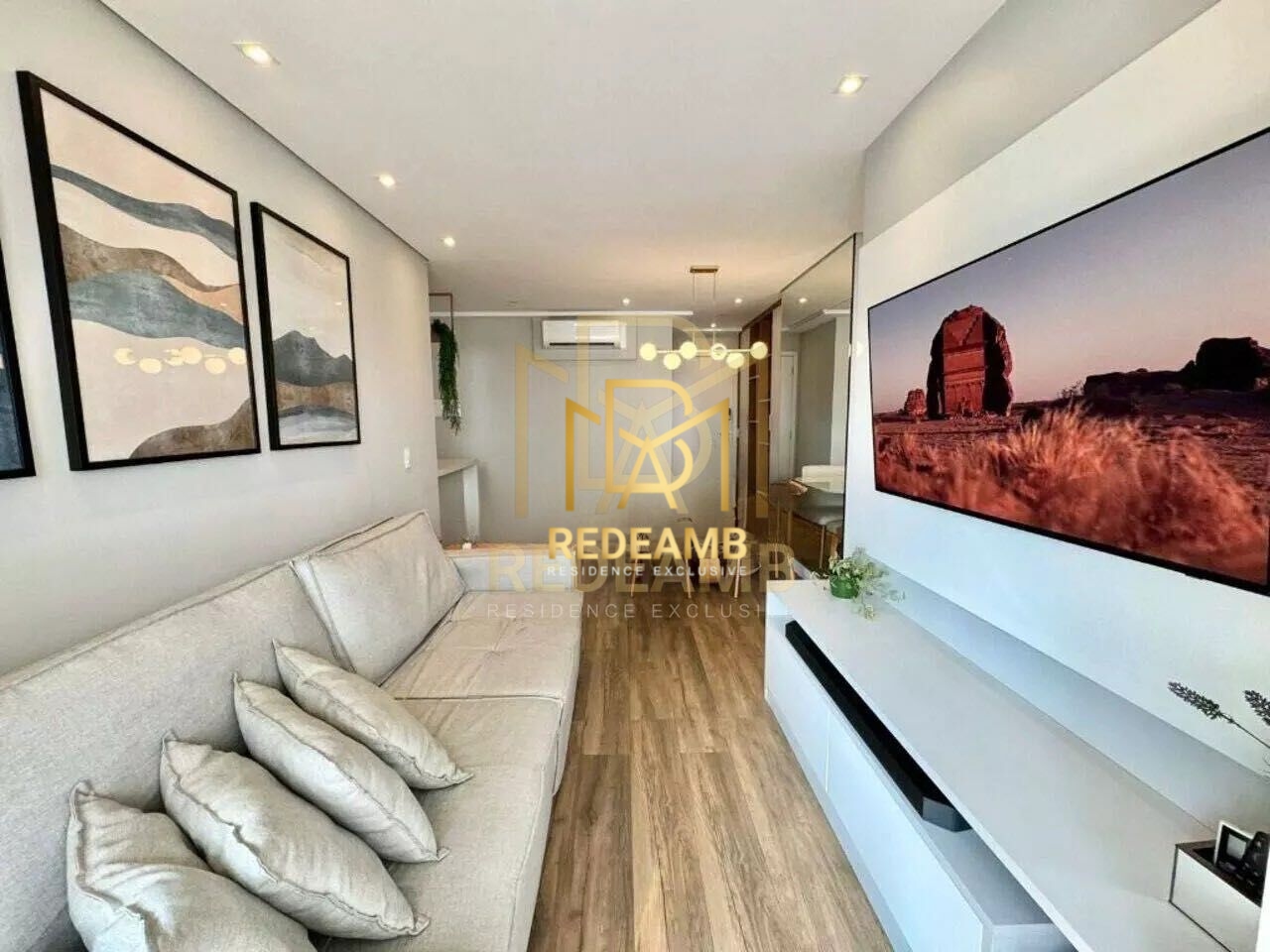 Apartamento para Locação de 67m2 com 2 dormitórios (1suíte) no Condomínio Glass no 18 do Forte em Alphaville - Barueri/SP