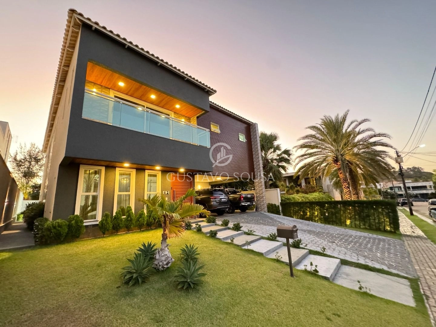 Casa com 5 dormitórios à venda, 480 m² por R$ 4.500.000 - Alphaville Fortaleza