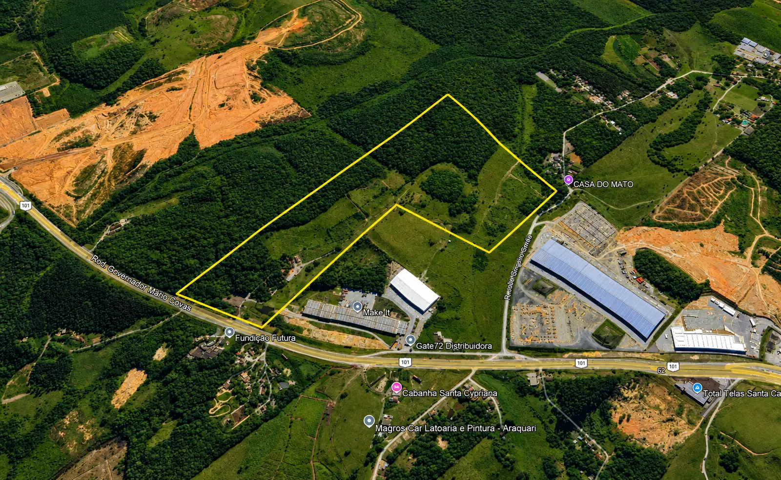 Área industrial | Venda | Araquari