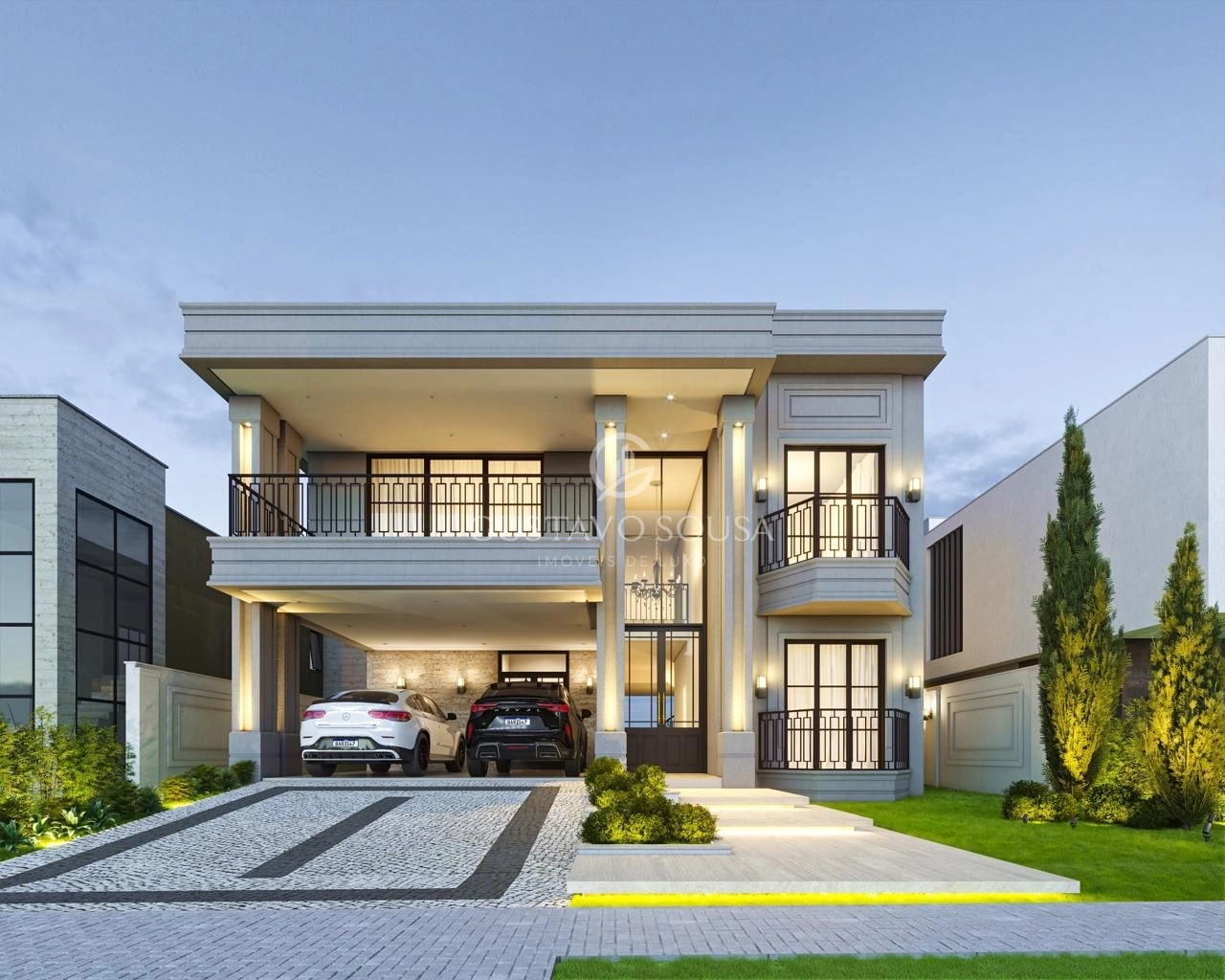 Casa com 5 dormitórios à venda, 400 m² por R$ 7.700.000 - Alphaville Fortaleza