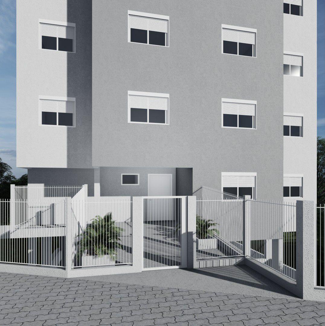 Apartamento de 1 quarto com sacada e churrasqueira em Campo Bom - Aceita carro como parte de pagamento 