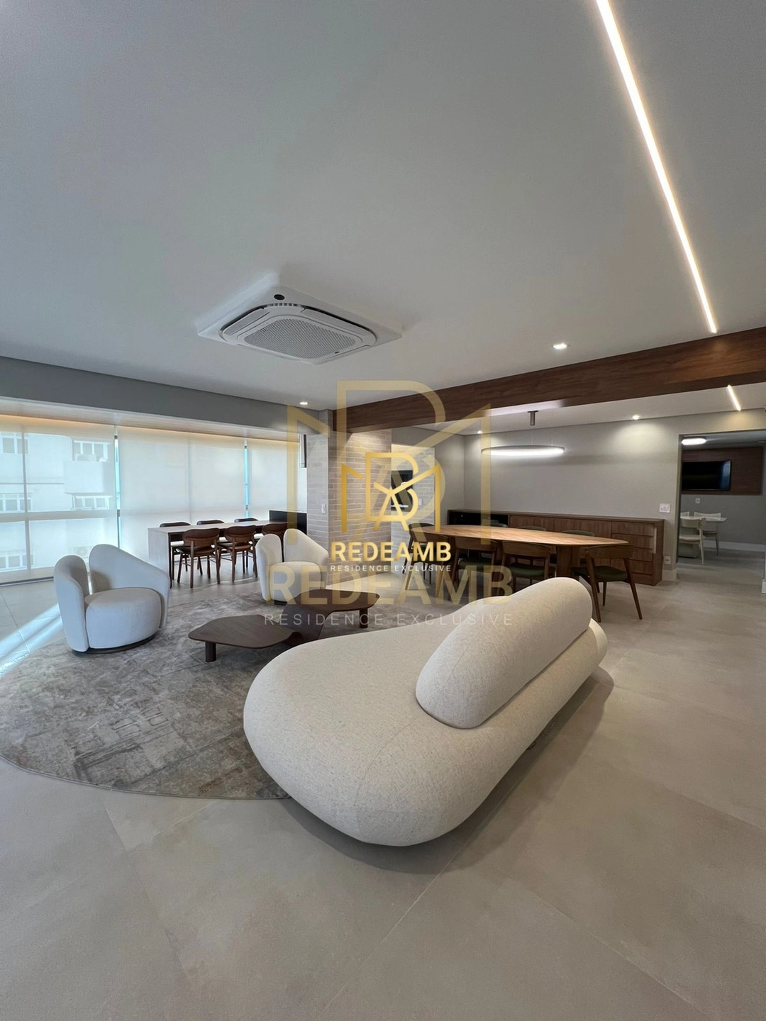 Apartamento de Luxo a Venda de  287m² – Mobiliado, Nunca Habitado, no Chateau Alphaville