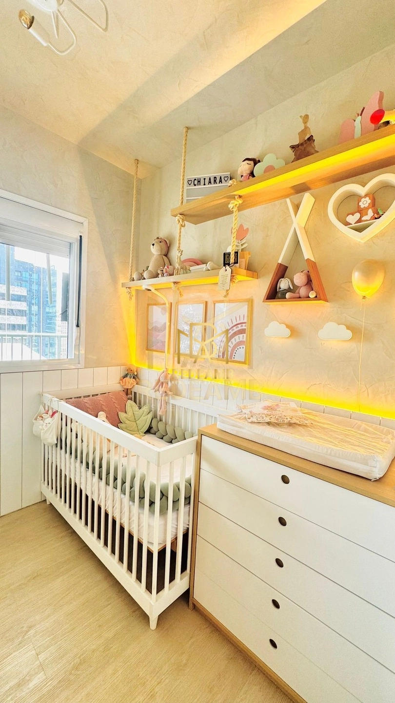 Apartamento de Alto  Padrão à venda com 65 m² em torre única com 01  dormitório, 01 suíte no Condomínio Brooklin Skymark em São Paulo