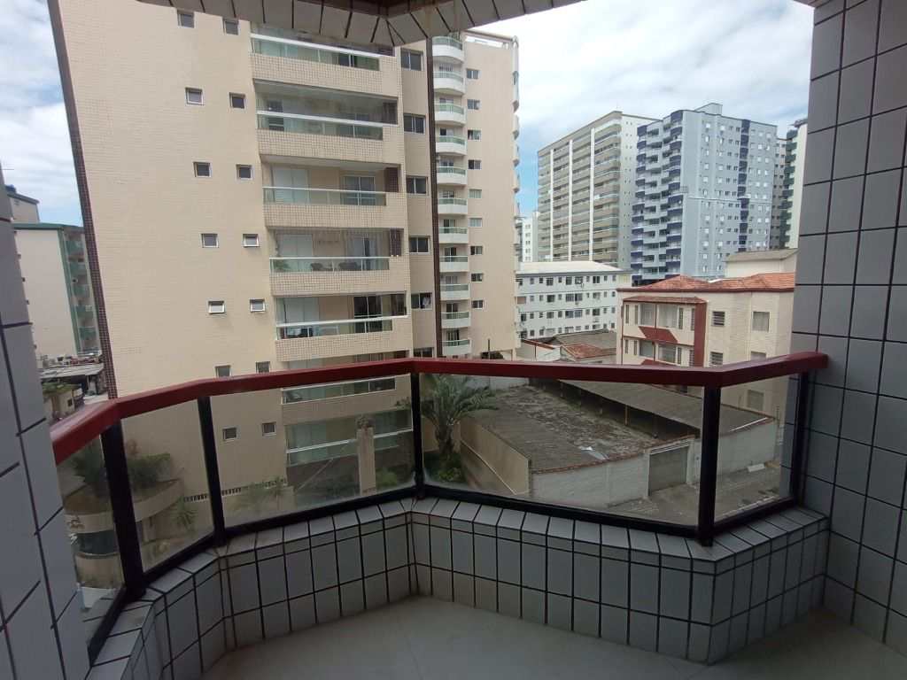 Apartamento de 2 quartos com suíte e área de lazer completa na Guilhermina, Praia Grande