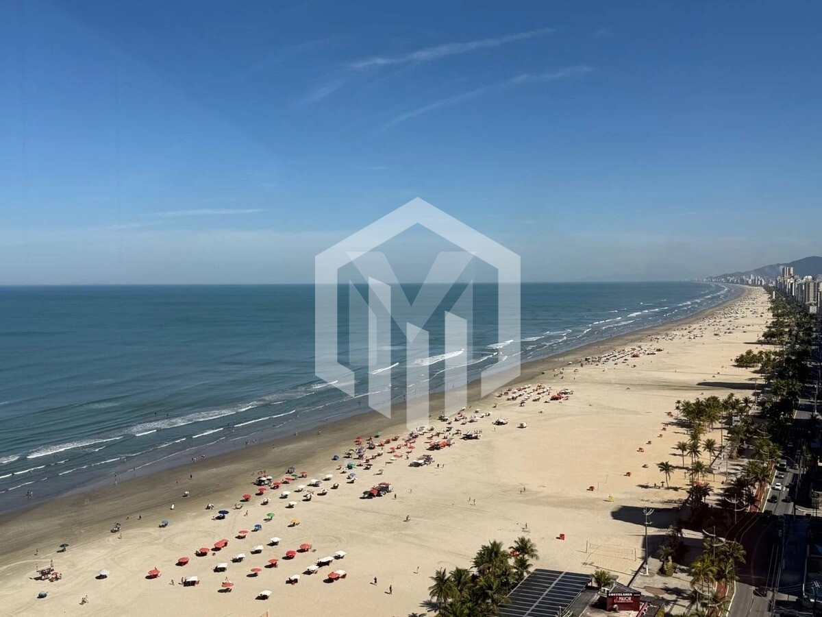 Apartamento à venda com vista mar, 3 suítes, 2 vagas, no bairro Aviação, Praia Grande