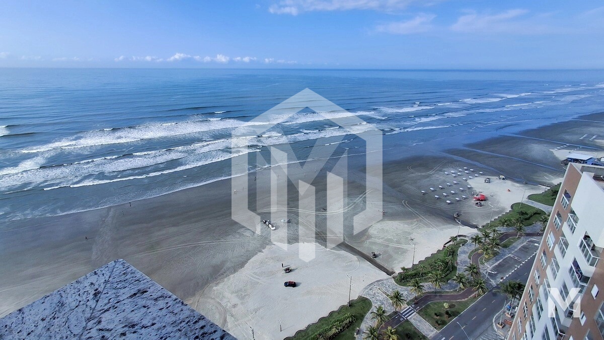 Cobertura Duplex Frente ao Mar com Piscina, 4 suítes e Terraço Gourmet em Praia Grande