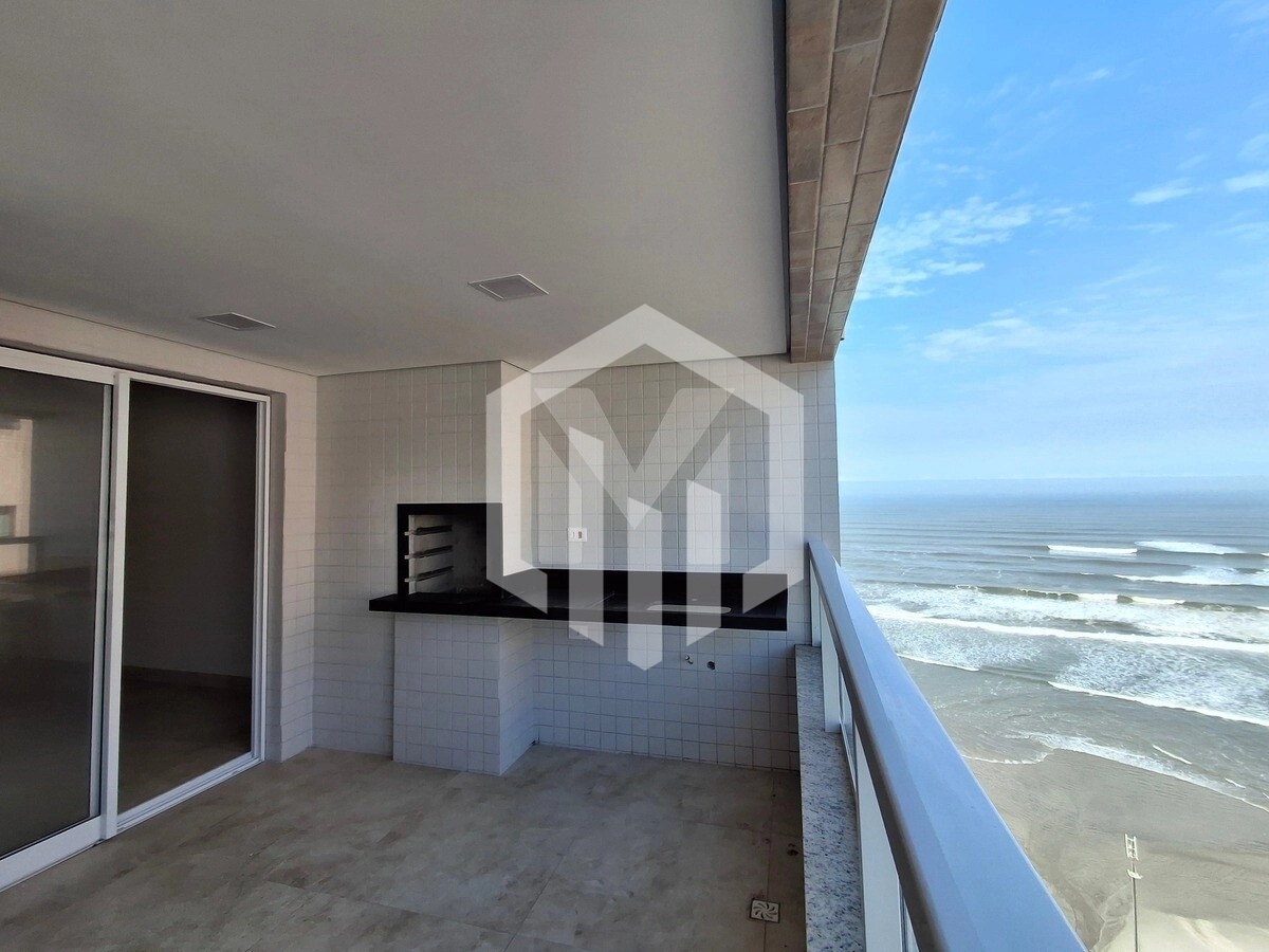 Apartamento de 2 suítes com vista para o mar no Caiçara, Praia Grande, pronto e com lazer completo