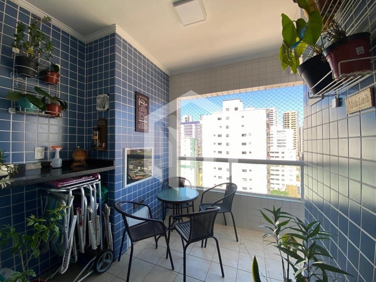 Apartamento de 84m² com 2 dormitórios, 1 suíte, a 100m da praia na Guilhermina, Praia Grande