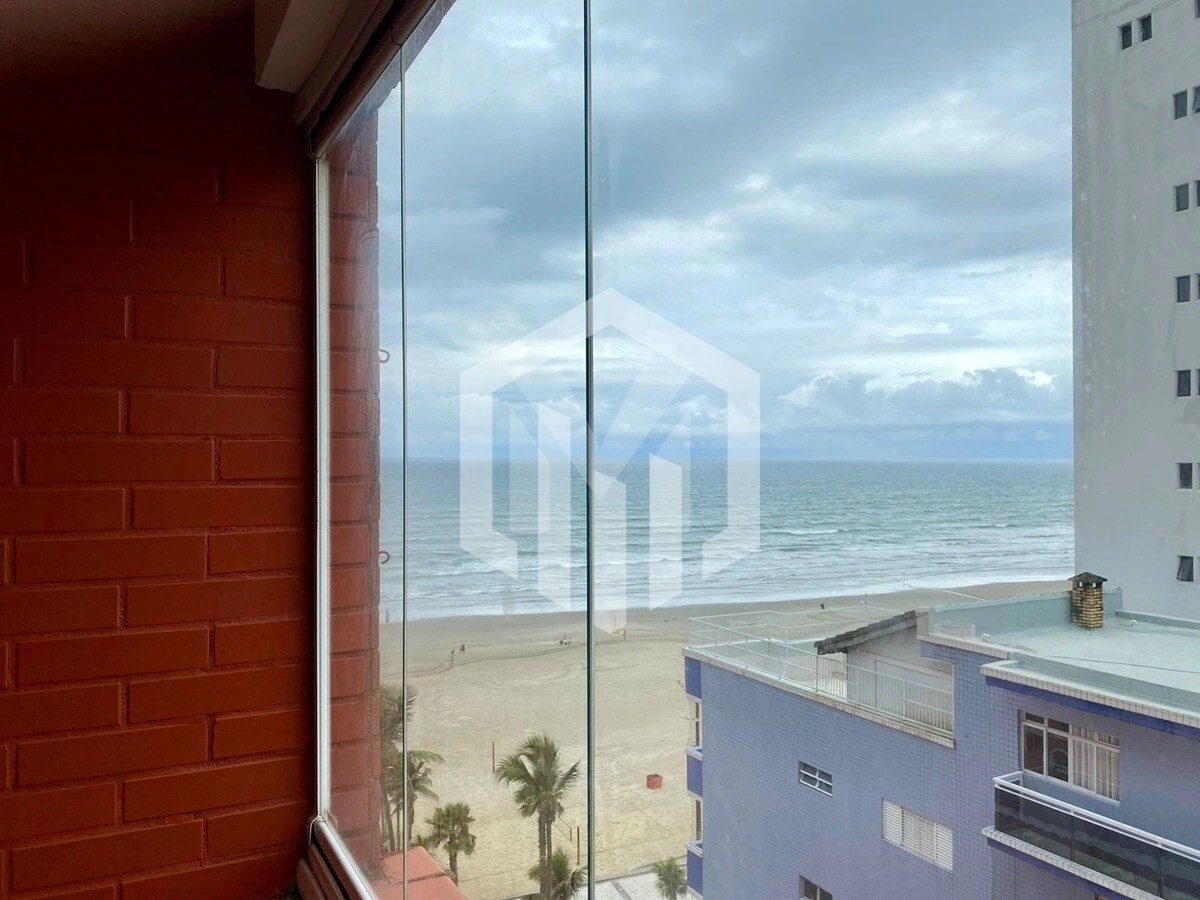 Apartamento na Vila Tupi com 90 m², frente ao mar, lazer completo e localização privilegiada
