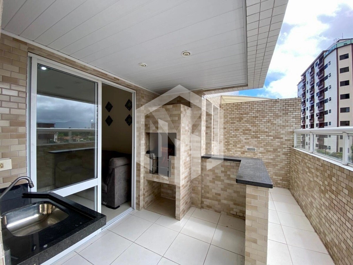 Apartamento Garden mobiliado de 2 quartos na Guilhermina com lazer completo e perto da praia