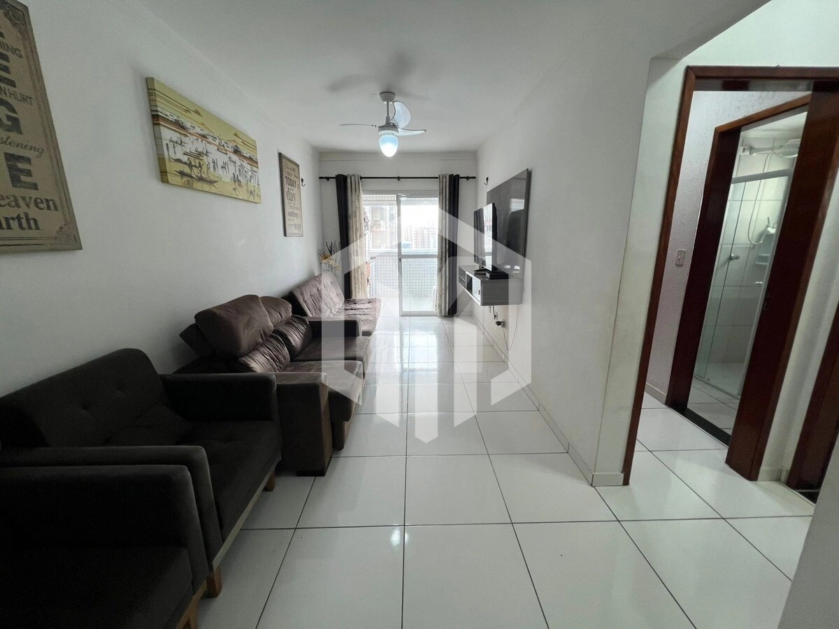 Apartamento de 79 m² com 2 dormitórios, suíte, vaga e lazer em Praia Grande-SP
