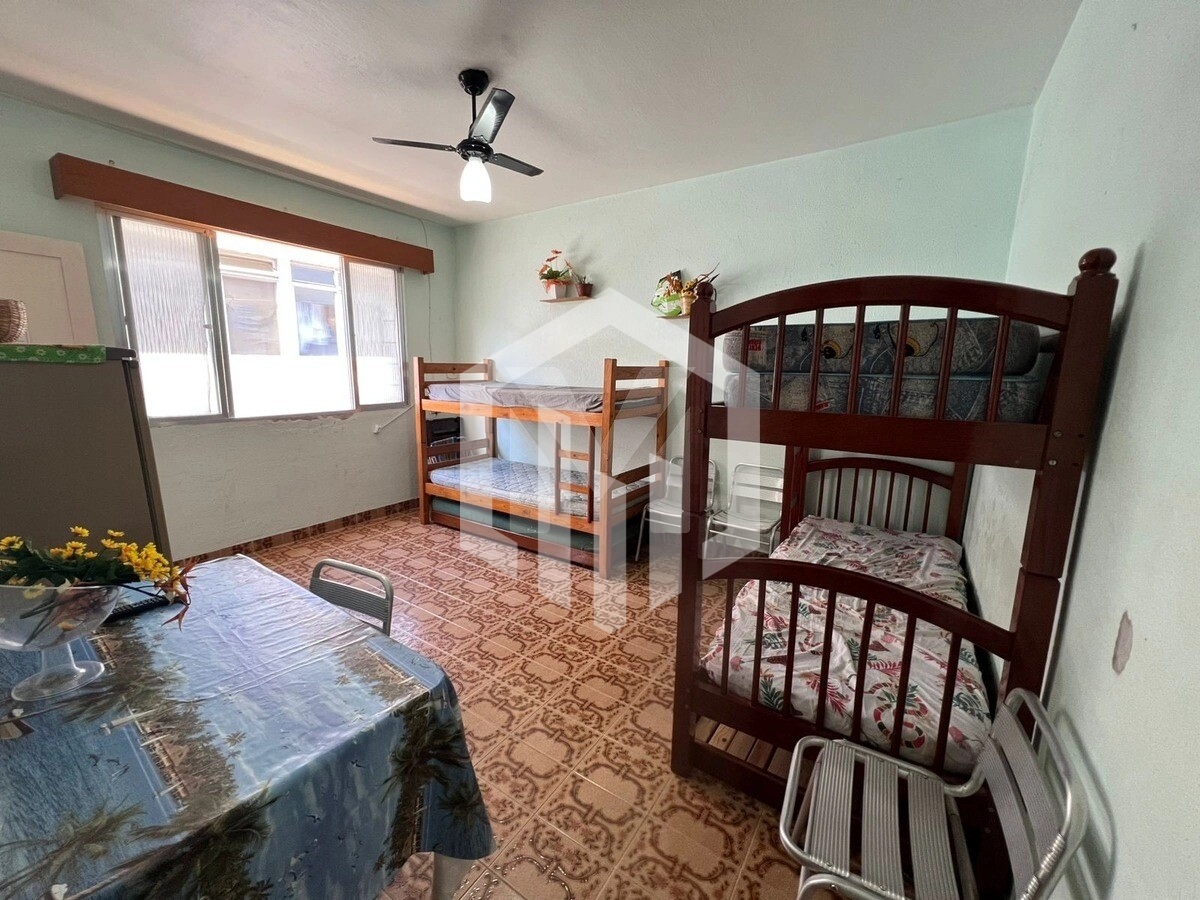 Apartamento de 25 m² no Tupi, Praia Grande, pronto para morar por R$ 230 mil