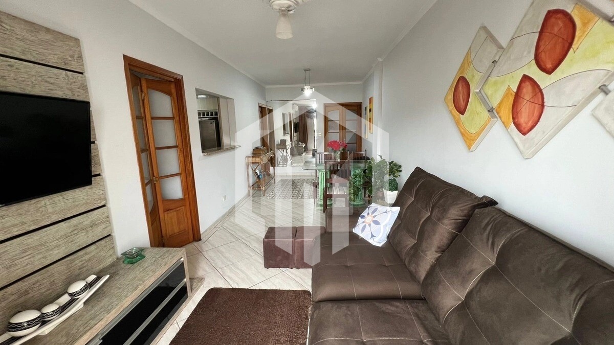 Apartamento de 86 m² com 2 dormitórios e vaga na Tupi, Praia Grande - Moderno e Sofisticado