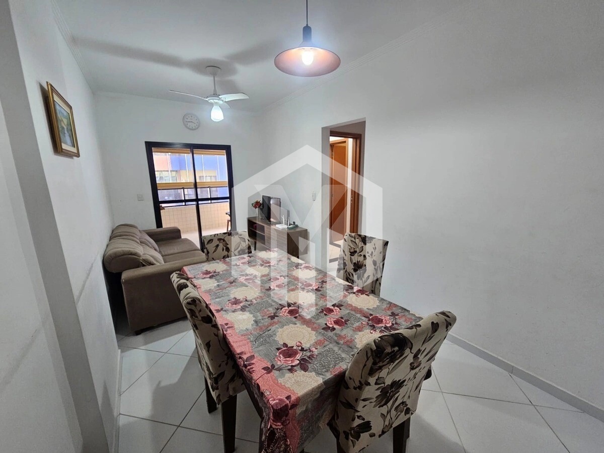 Apartamento com vista para o mar na Aviação, 2 dormitórios e suíte em Praia Grande