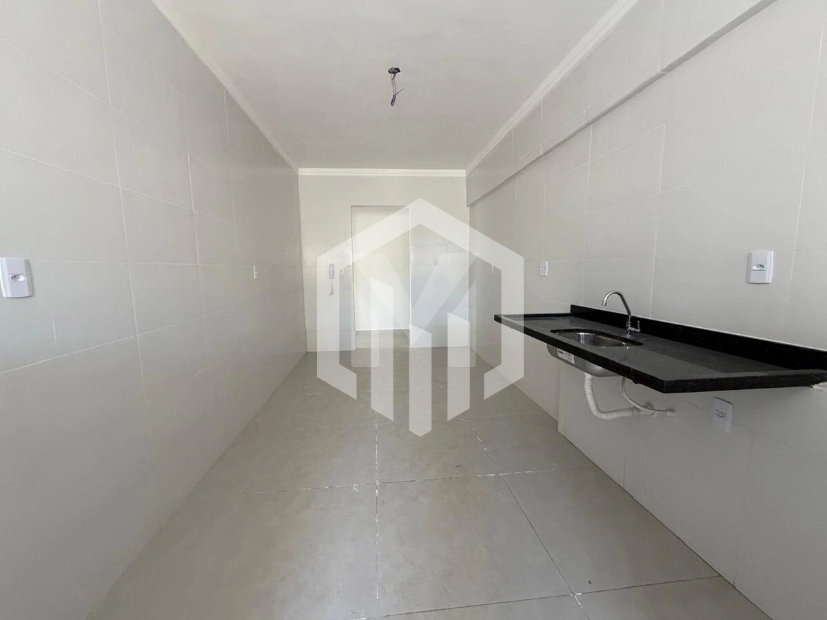 Apartamento de 3 suítes, 3 vagas e lazer completo na Guilhermina, Praia Grande