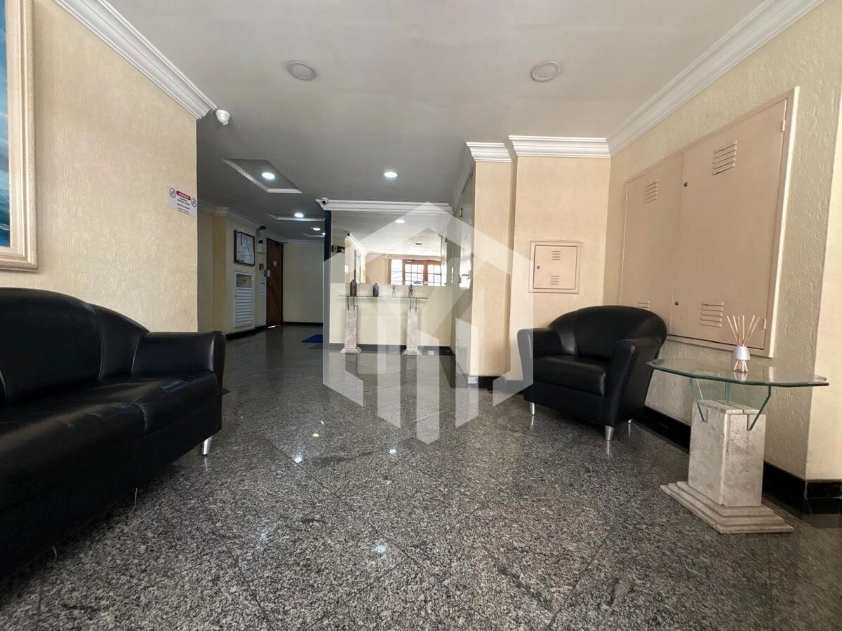 Apartamento com vista mar na Aviação, 2 quartos e vaga em Praia Grande