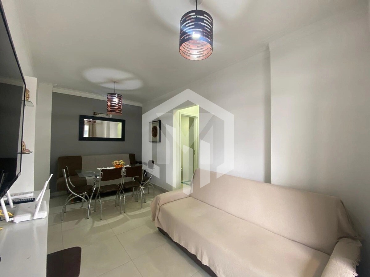 Apartamento de 1 dormitório com lazer completo no Boqueirão, Praia Grande