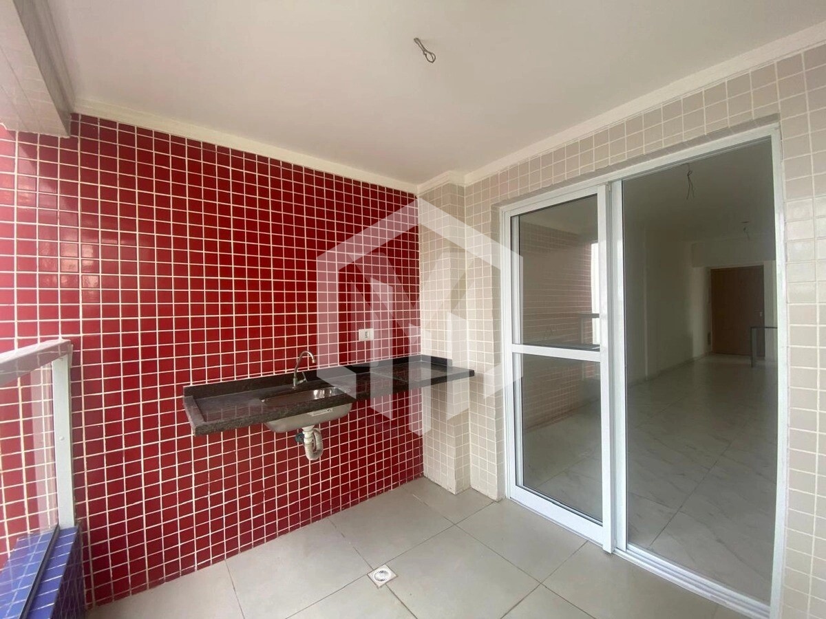 Apartamento com 2 dormitórios, 1 suíte e vaga em Praia Grande, Caiçara