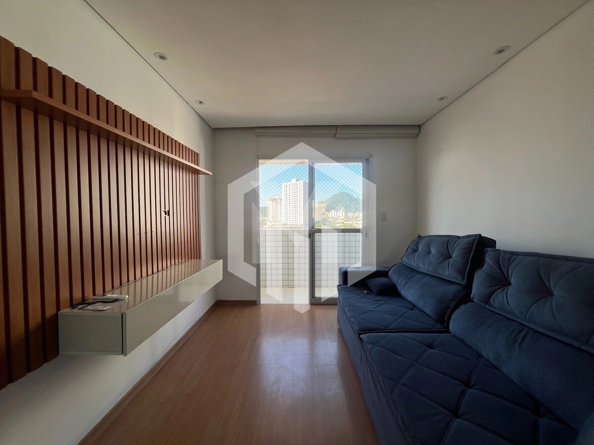 Apartamento semimobiliado de 2 dormitórios na Guilhermina por R$ 400 mil