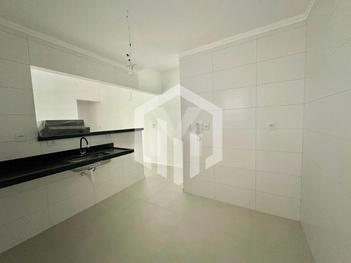 Apartamento de 70m² com 2 dormitórios e vista livre no Canto do Forte, Praia Grande