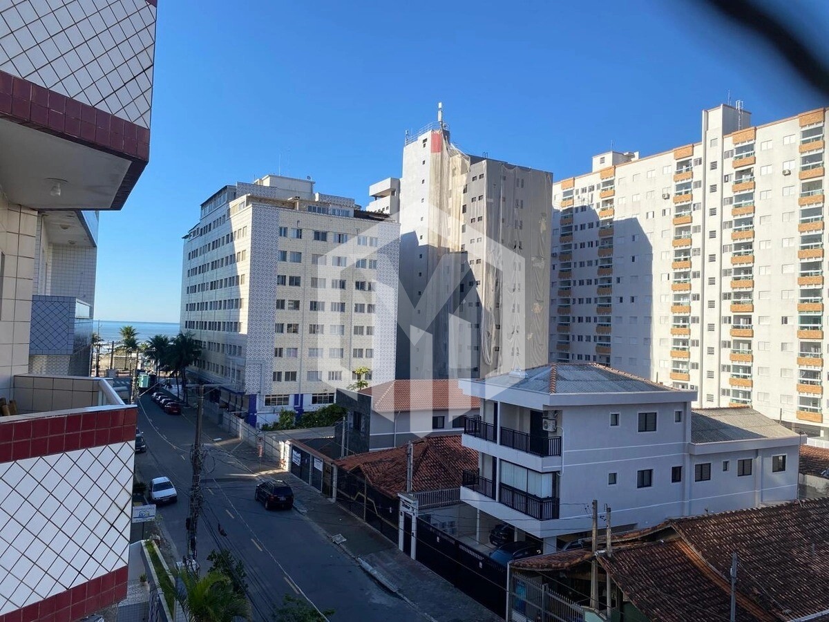 Apartamento com vista para o mar na Vila Mirim, Praia Grande