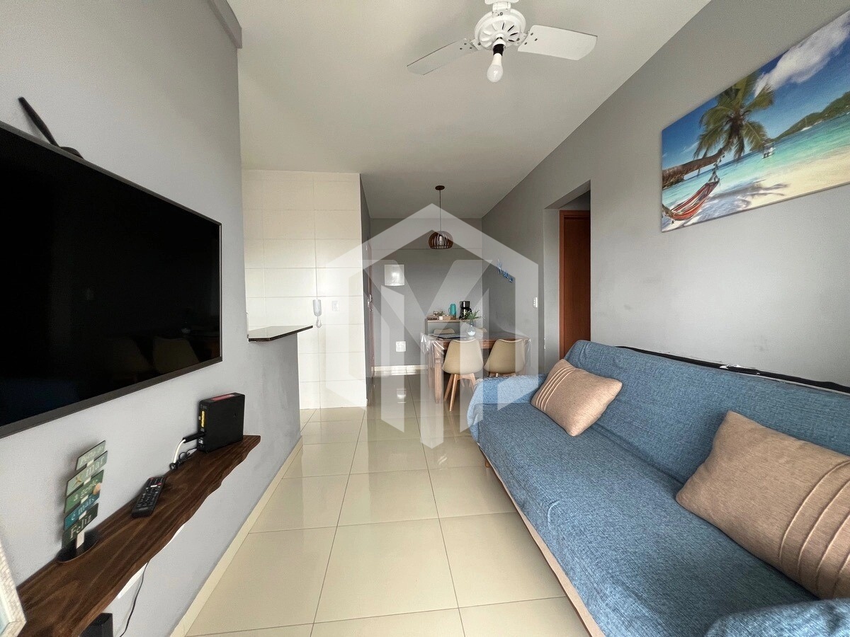 Apartamento de 2 quartos com suíte, vaga e 64m² no Maracanã, Praia Grande, pronto para morar