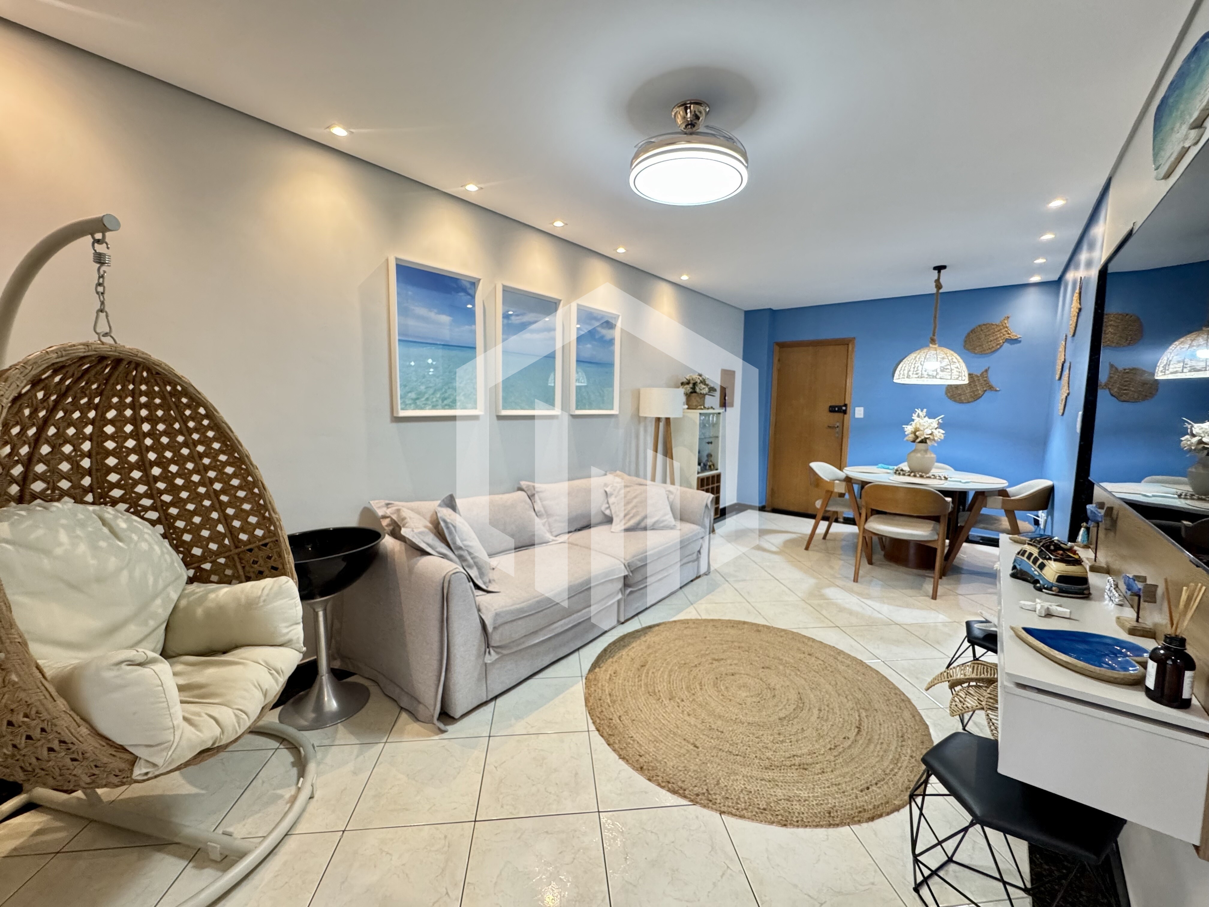 Apartamento mobiliado na Vila Tupi com piscina, churrasqueira e varanda gourmet