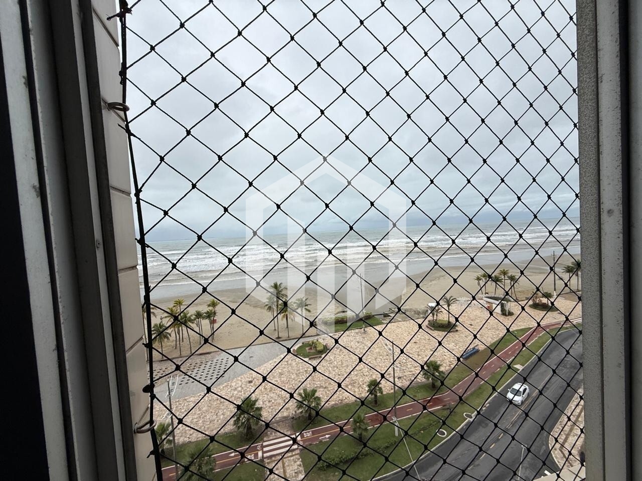 Apartamento com vista para o mar no Tupi, Praia Grande