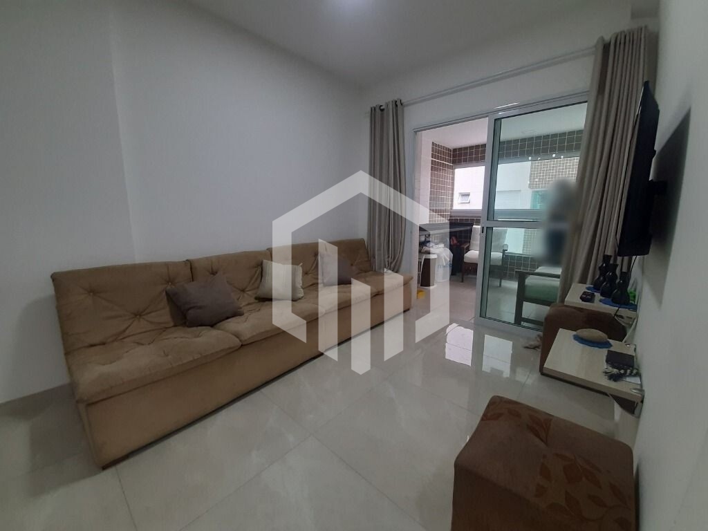 Apartamento com lazer de clube e localização privilegiada no Boqueirão, Praia Grande