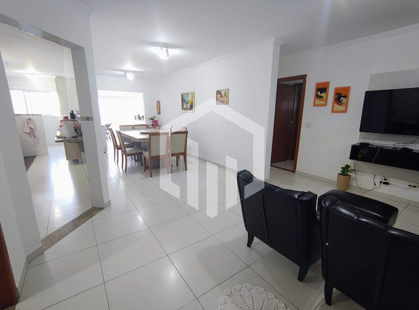 Apartamento de 3 suítes com varanda gourmet e lazer completo na Aviação, Praia Grande
