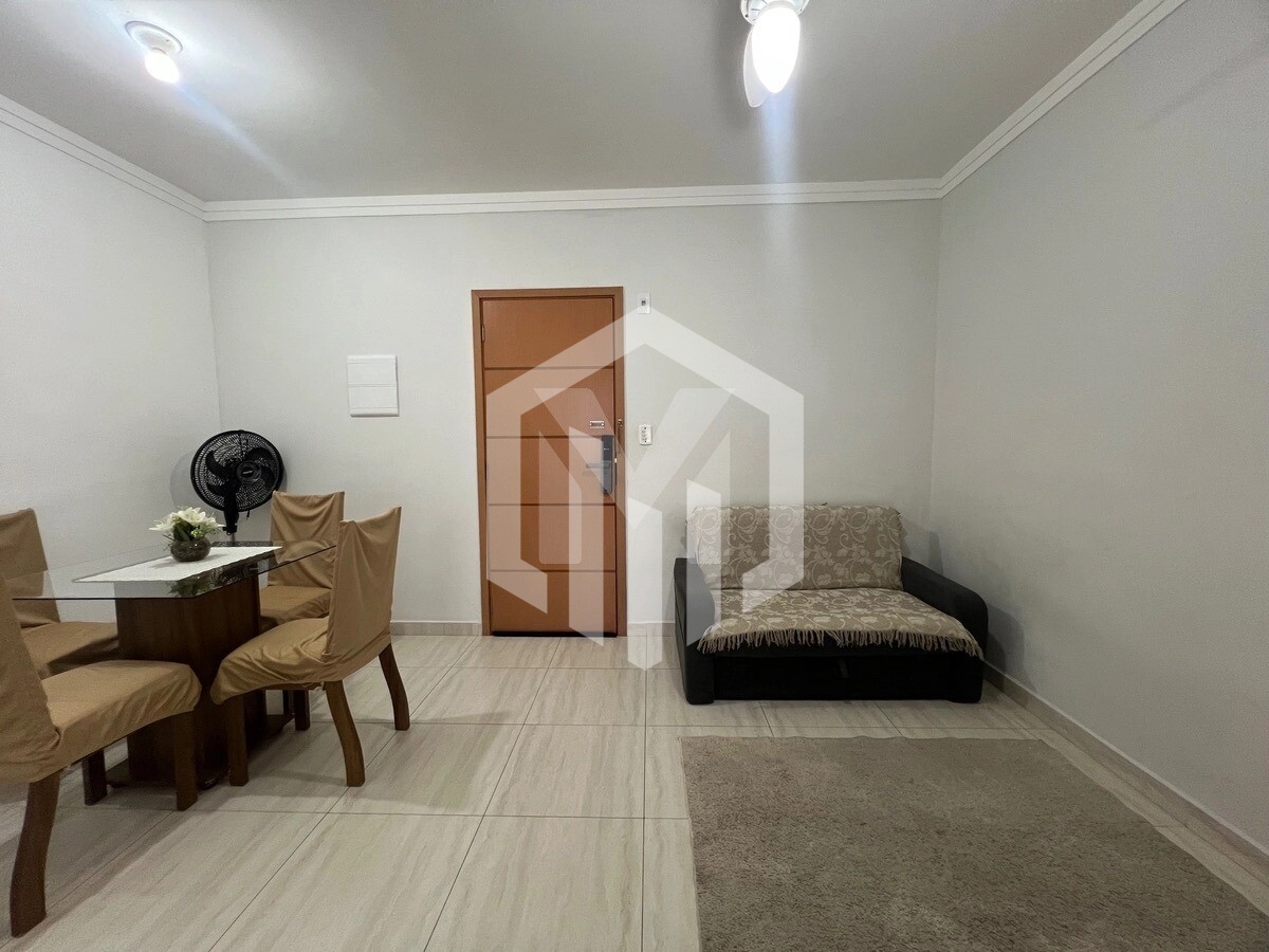 Apartamento com vista livre para o mar no bairro Maracanã em Praia Grande