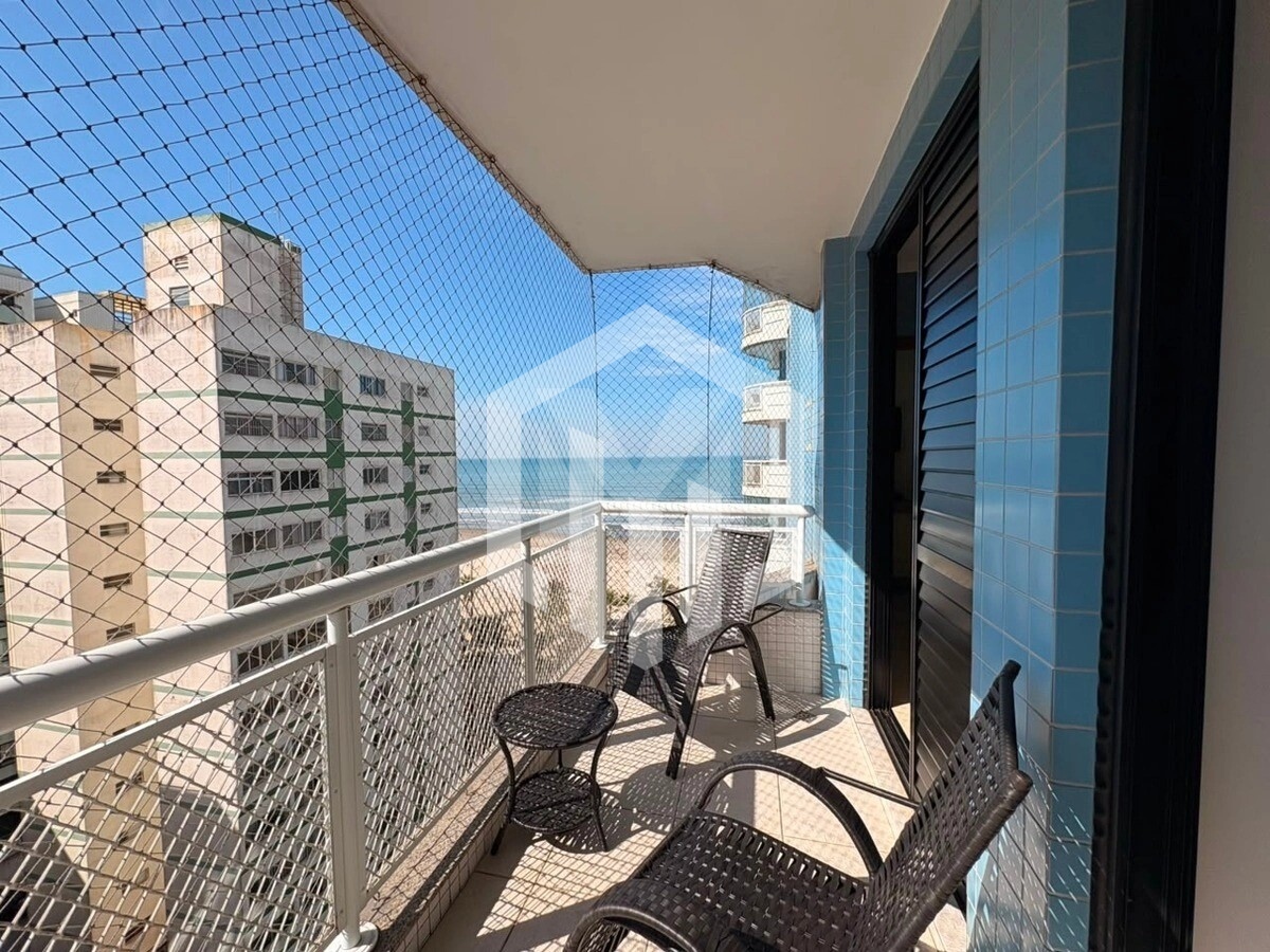 Apartamento com 3 dormitórios, suíte e vista mar na Praia Grande, Tupi