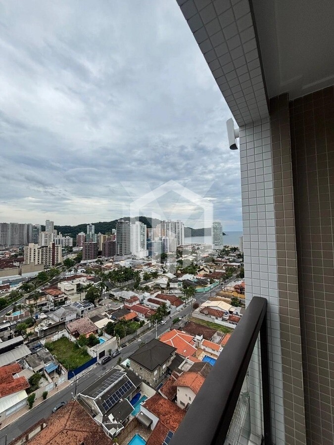 Apartamento de 132m² com 3 suítes, varanda gourmet e vista panorâmica no Canto do Forte, Praia Grand