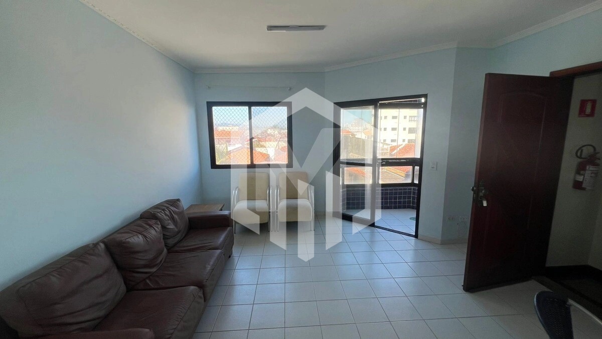 Apartamento de 73 m² com 2 dormitórios, 1 suíte e vaga frente ao mar em Praia Grande